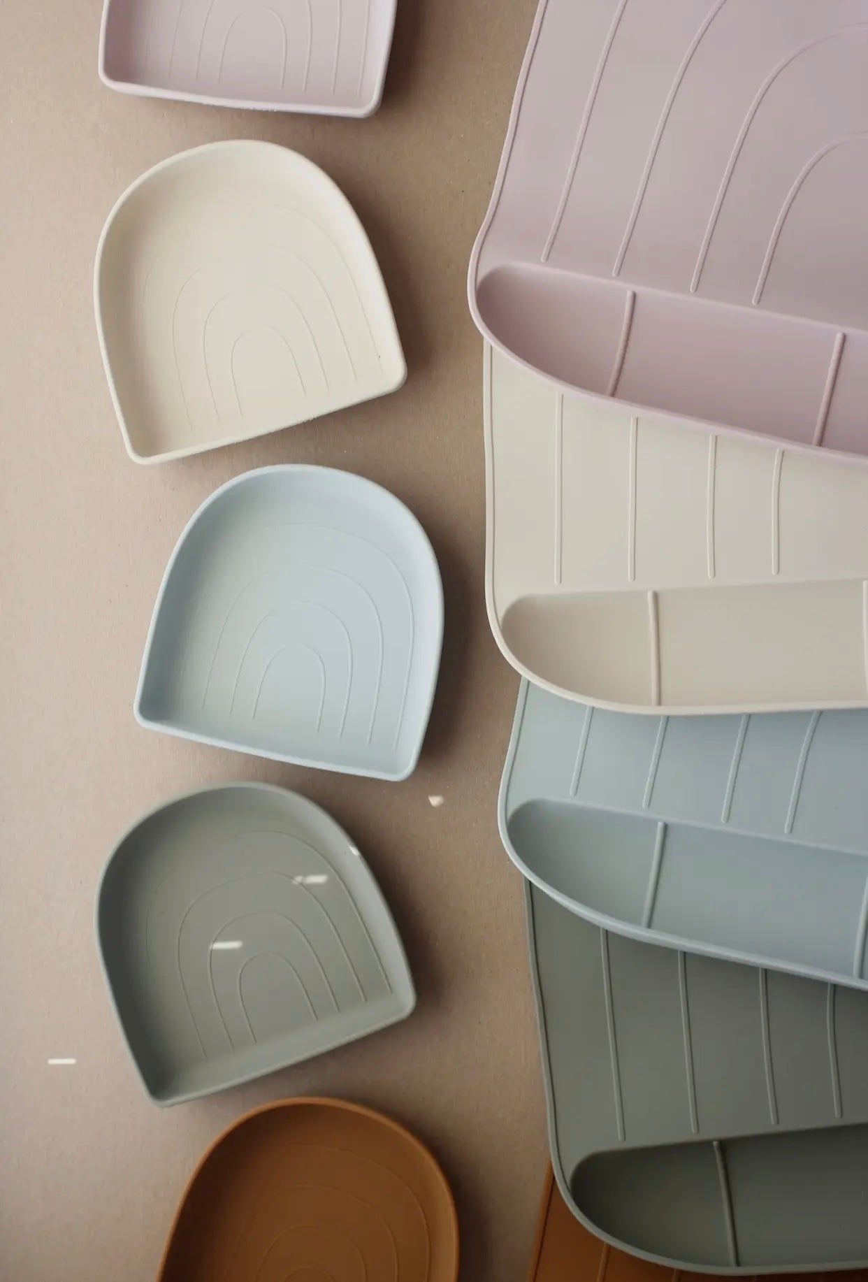 Rainbow Silicone Suction Plate